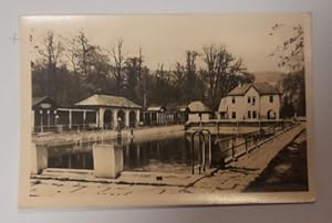 Ansichtskarte AK Bad Blankenburg in Thüringen. Badeanstalt (Schwimmbad)