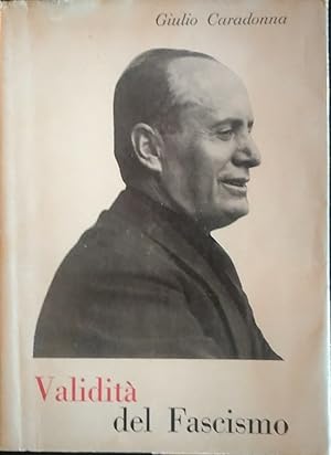 Image du vendeur pour Validit del fascismo mis en vente par librisaggi