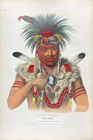 Image du vendeur pour History of the Indian Tribes of North America mis en vente par Donald A. Heald Rare Books (ABAA)