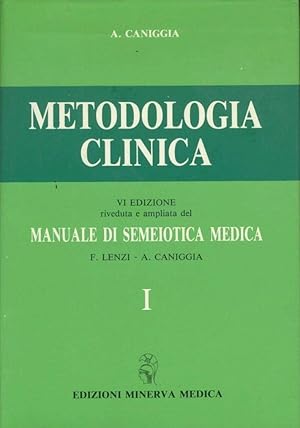 Seller image for Metodologia clinica manuale di semeiotica medica . Vol. 1-2 for sale by librisaggi