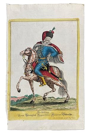 Hussars and Pandurs on Horseback from the War of Austrian Succession: Twelve Plates