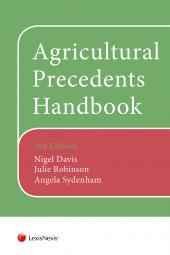 Seller image for Agricultural Precedents Handbook Third edition and CD-ROM for sale by LawBooksellers