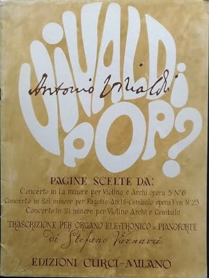Immagine del venditore per Vivaldi pop? venduto da librisaggi
