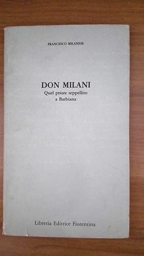 Imagen del vendedor de Don Milani, quel Priore seppellito a Barbiana a la venta por librisaggi