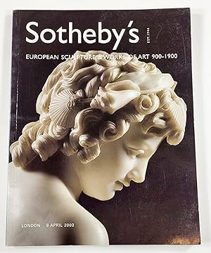 Sotheby's: European Sculpture & Works of Art 900-1900. London: April 9, 2003