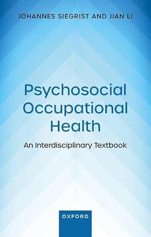 Bild des Verkufers fr Psychosocial Occupational Health : An Interdisciplinary Textbook zum Verkauf von AHA-BUCH GmbH