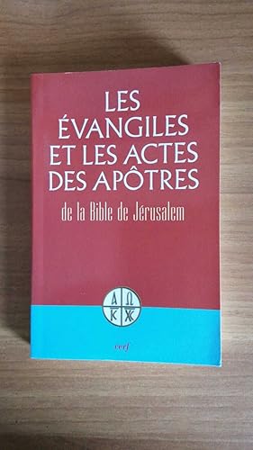 Immagine del venditore per Les Evangiles et les Actes des Aptres de la Bible de Jerusalem venduto da librisaggi