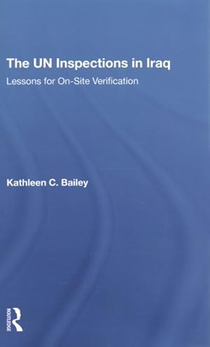 Seller image for UN Inspections in Iraq : Lessons for On-Site Verification for sale by GreatBookPricesUK