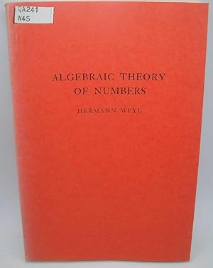 Bild des Verkufers fr Algebraic Theory of Numbers (Annals of Mathematical Studies Number 1) zum Verkauf von Easy Chair Books