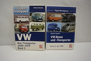 Bild des Verkufers fr Typenkompass: VW-Busse und -Transporter - 2 Bnde Band 1: Bus/Transporter 1949 - 1979, Band 2: VW-Busse und -Transporter seit 1980 zum Verkauf von Antiquariat Wilder - Preise inkl. MwSt.