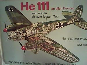 Imagen del vendedor de He 111 an allen Fronten, Podzun Waffenarsenal Band 50 mit Poster a la venta por ANTIQUARIAT FRDEBUCH Inh.Michael Simon