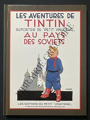 LES AVENTURES DE TINTIN REPORTER DU "PETIT VINGTIEME" AU PAYS DES SOVIETS