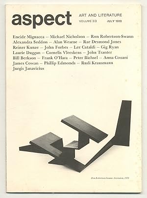 Seller image for Aspect: Art and Literature - Volume 3/3, July 1978 for sale by Between the Covers-Rare Books, Inc. ABAA
