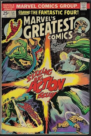 Seller image for MARVEL'S GREATEST COMICS: Jan #54 (Fantastic Four) for sale by Books from the Crypt