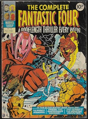 Seller image for THE COMPLETE FANTASTIC FOUR: No. 18, Week Ending Jan, 25, 1978 for sale by Books from the Crypt