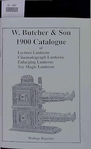 Bild des Verkufers fr W. Butcher & Son 1900 Catalogue. zum Verkauf von Antiquariat Bookfarm