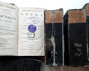 Claudii Galeni Opera Omnia - Volumen I, II, III, IV, VIII, X - (6 von 20 Bände)