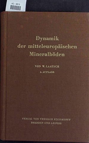 Seller image for Dynamik der mitteleuropischen Mineralbden. 4. Auflage for sale by Antiquariat Bookfarm