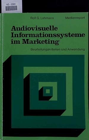 Seller image for Audiovisuelle Informationssysteme im Marketing. Beurteilungskriterien und Anwendung. for sale by Antiquariat Bookfarm