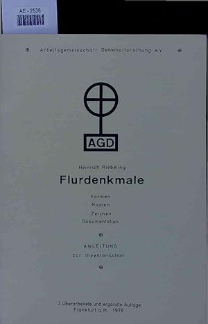 Seller image for Flurdenkmale. Zugleich Das Kleindenkmal, wissenschaftliche Schriftenreihe d. Arb.Gem. Denkmalforschung Jahrgang 3 (1979), Nr. 15 for sale by Antiquariat Bookfarm