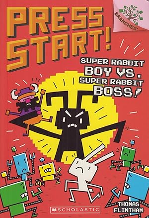 Bild des Verkufers fr Super Rabbit Boy vs. Super Rabbit Boss!, Volume 4 (Press Start) zum Verkauf von Adventures Underground
