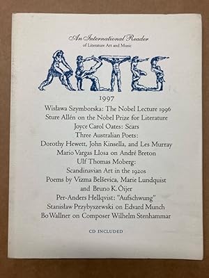 Seller image for Artes 1997. An International Reader of Literature Art and Music. for sale by Plurabelle Books Ltd