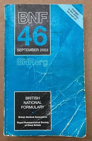 Image du vendeur pour British National Formulary. Volume 46. September 2003. mis en vente par Plurabelle Books Ltd