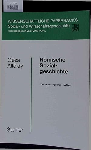 Seller image for Rmische Sozialgeschichte. Zweite, durchgesehene Auflage for sale by Antiquariat Bookfarm