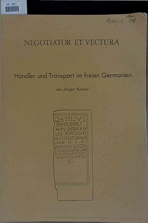Bild des Verkufers fr Hndler und Transport im freien Germanien. Heft 6 zum Verkauf von Antiquariat Bookfarm