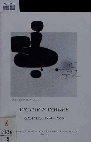 Bild des Verkufers fr Victor Pasmore - Grafikk 1974 1979. zum Verkauf von Antiquariat Bookfarm