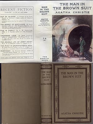 Seller image for The Man In The Brown Suit - TRUE UK BODLEY HEAD / JOHN LANE 1924 1ST N-FINE HIGH GRADE UNREAD for sale by Far North Collectible Books