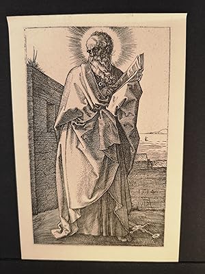 Image du vendeur pour Holzstich um 1900. Der Apostel Paulus. 1514. mis en vente par ANTIQUARIAT Franke BRUDDENBOOKS