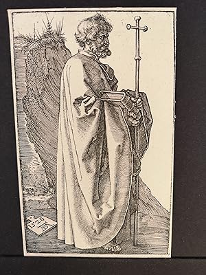 Image du vendeur pour Holzstich um 1900. Der Apostel Philippus. 1526. mis en vente par ANTIQUARIAT Franke BRUDDENBOOKS