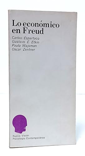 Imagen del vendedor de Lo econmico en Freud. a la venta por Librera Berceo (Libros Antiguos)