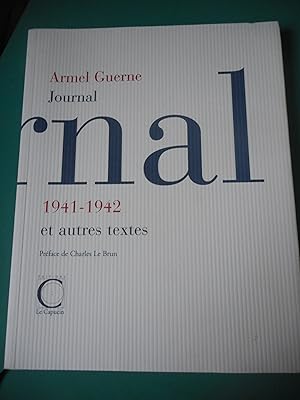 Seller image for Journal 1941-1942 et autres textes for sale by Frederic Delbos