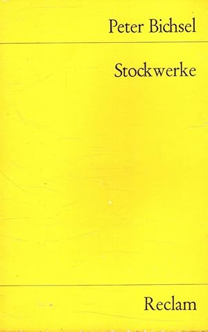 Bild des Verkufers fr Stockwerke : Prosa. Ausgew. u. hrsg. von Heinz F. Schafroth / Universal-Bibliothek ; Nr. 9719 zum Verkauf von Versandantiquariat Nussbaum