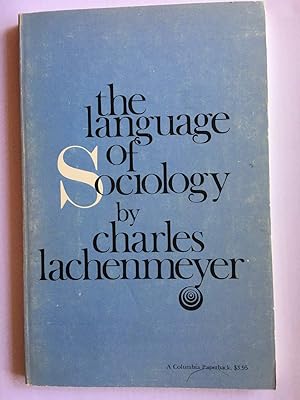 Seller image for The Language of Sociology for sale by Redux Books