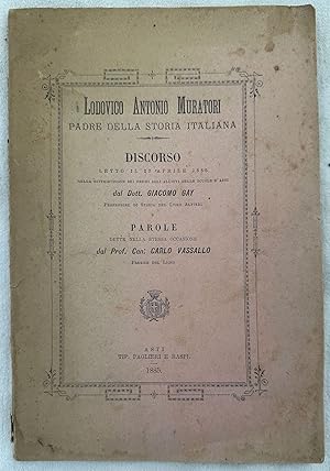 DISCORSO LETTO IL 23 APRILE 1885 NELLA DISTRIBUZIONE DEI PREMI AGLI ALLIEVI DELLE SCUOLE D'ASTI D...