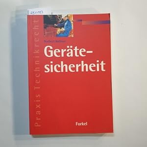 Bild des Verkufers fr Gertesicherheit : Textausgabe mit Einfhrung zum Verkauf von Gebrauchtbcherlogistik  H.J. Lauterbach