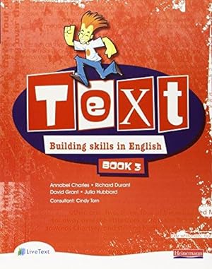 Seller image for Text: Building Skills in English 11-14 Student Book 3: Student's Book for sale by WeBuyBooks