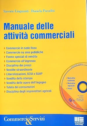 Bild des Verkufers fr Manuale delle attivita' commerciali. Con CD-ROM zum Verkauf von Librodifaccia