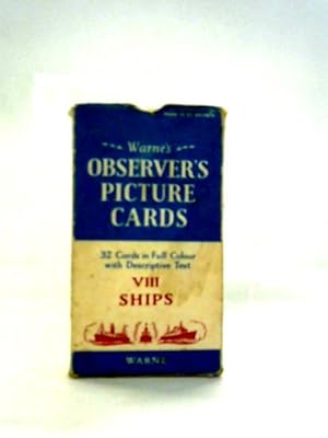 Observer's Picture Cards VIII Ships