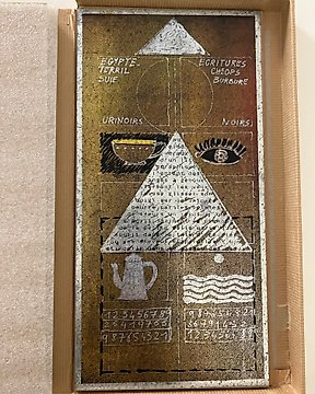 Image du vendeur pour Le Mastaba d'Augustin Lesage (Extraits). (Art Situ). mis en vente par Livres de A  Z