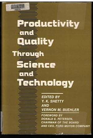 Immagine del venditore per Productivity and Quality Through Science and Technology venduto da Crossroad Books