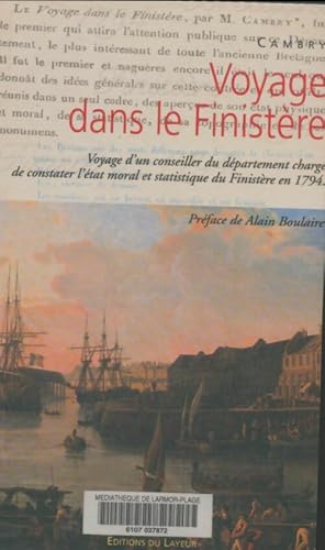 Imagen del vendedor de Voyage dans le Finist?re - Cambry Jacques a la venta por Book Hmisphres