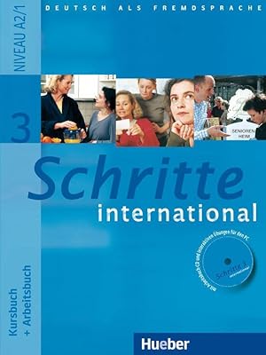 Seller image for Schritte international 3. Kursbuch + Arbeitsbuch mit Audio-CD zum Arbeitsbuch und interaktiven bungen for sale by moluna