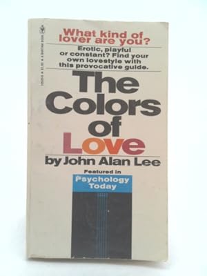 Seller image for The Colors of Love: What Kind of Lover Are You.? for sale by ThriftBooksVintage