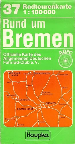 Imagen del vendedor de Rund um Bremen - Offizielle Karte des Allgemeinen Deutschen Fahrrad-Club e.V.; Radtourenkarte Mastab 1 : 100 000 a la venta por Walter Gottfried