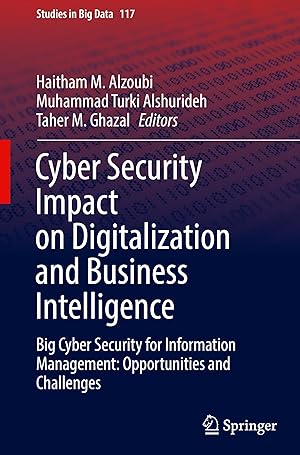 Imagen del vendedor de Cyber Security Impact on Digitalization and Business Intelligence a la venta por moluna