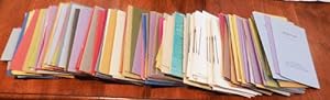A Collection of 190 Poetry Pamphlets from The Sceptre Press 1969 - 1980 (Many Signed)